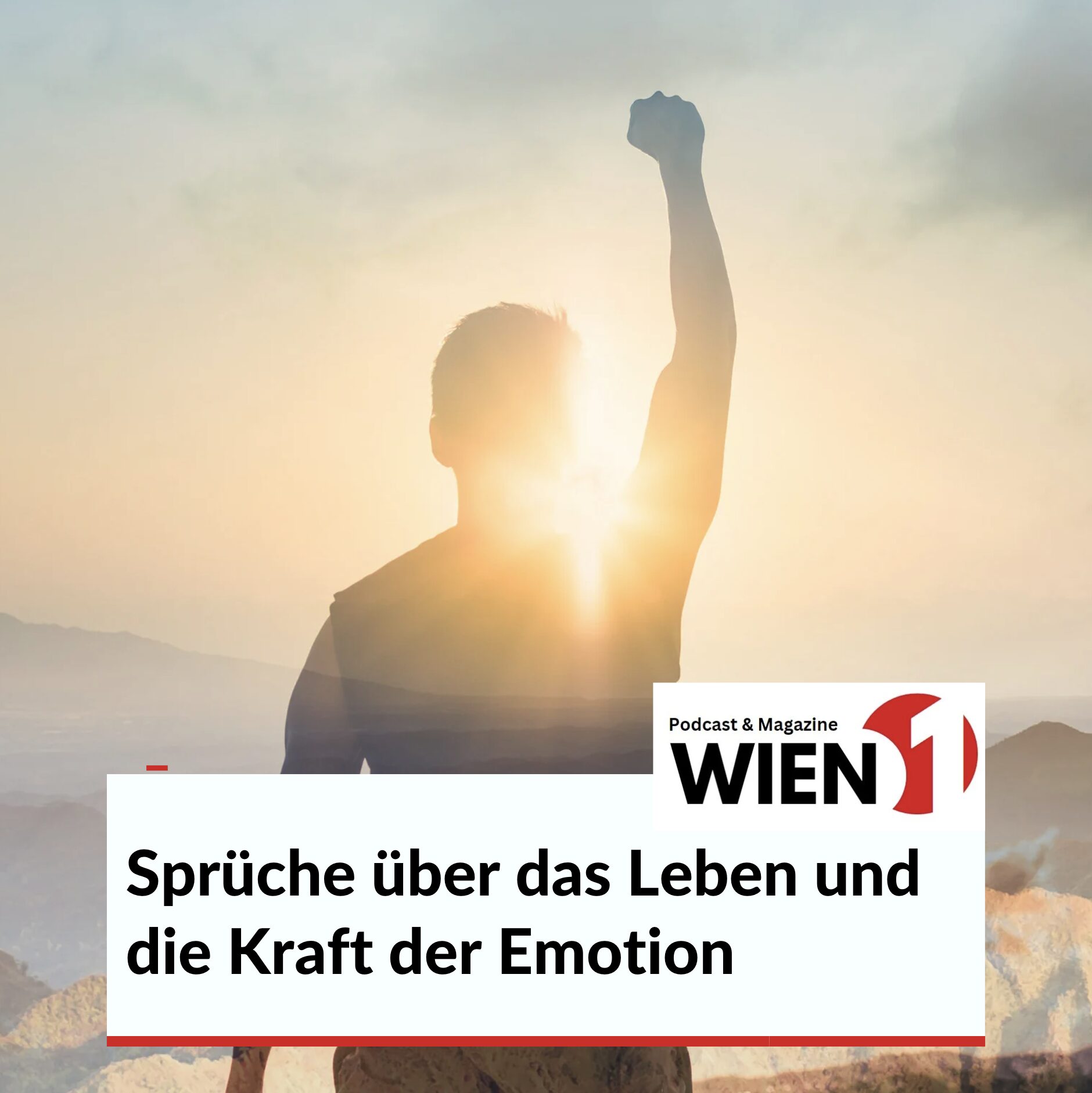 Sprüche über das Leben und die Kraft der Emotion