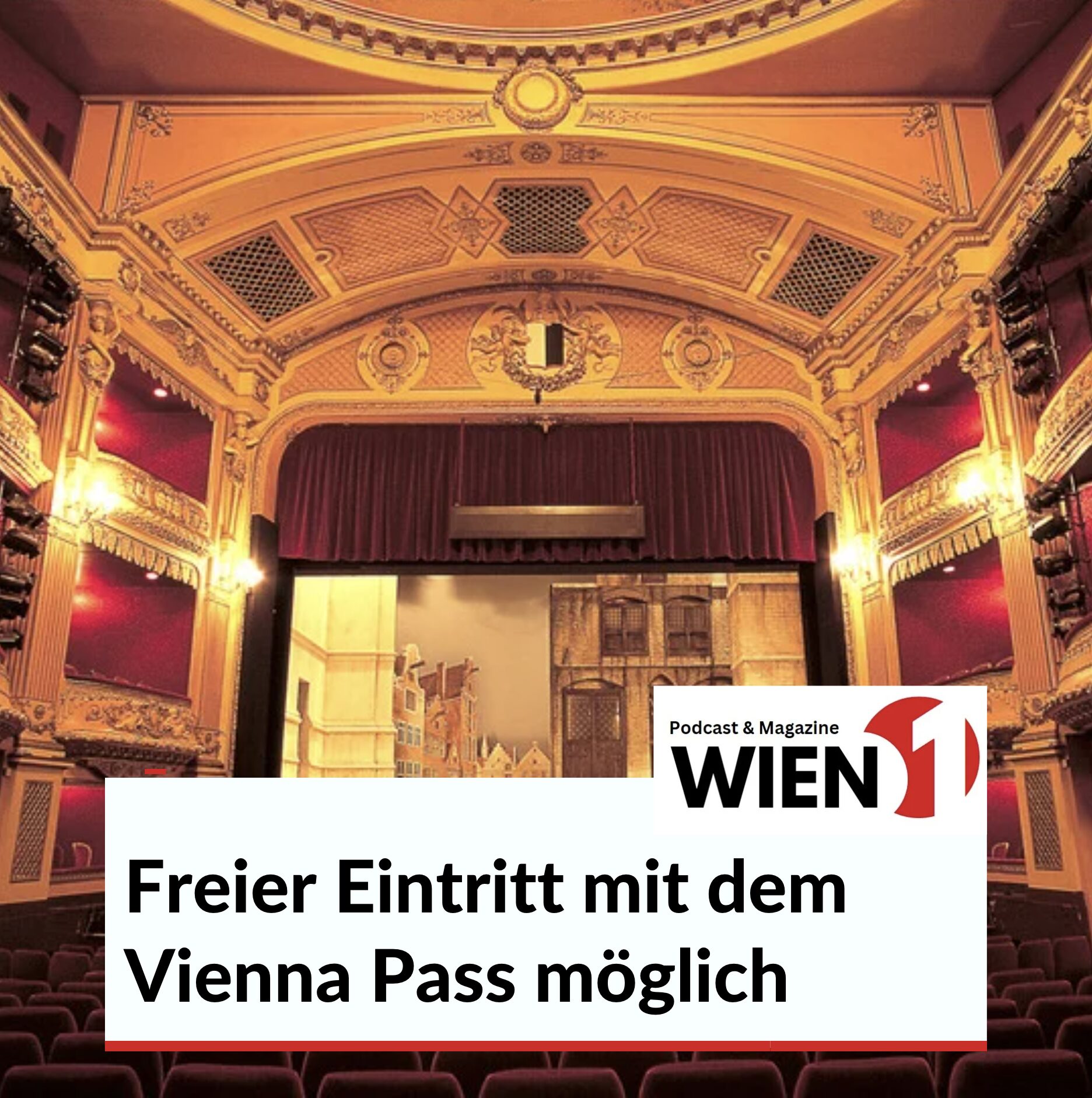 Freier Eintritt mit dem Vienna Pass Wiener Staatsoper