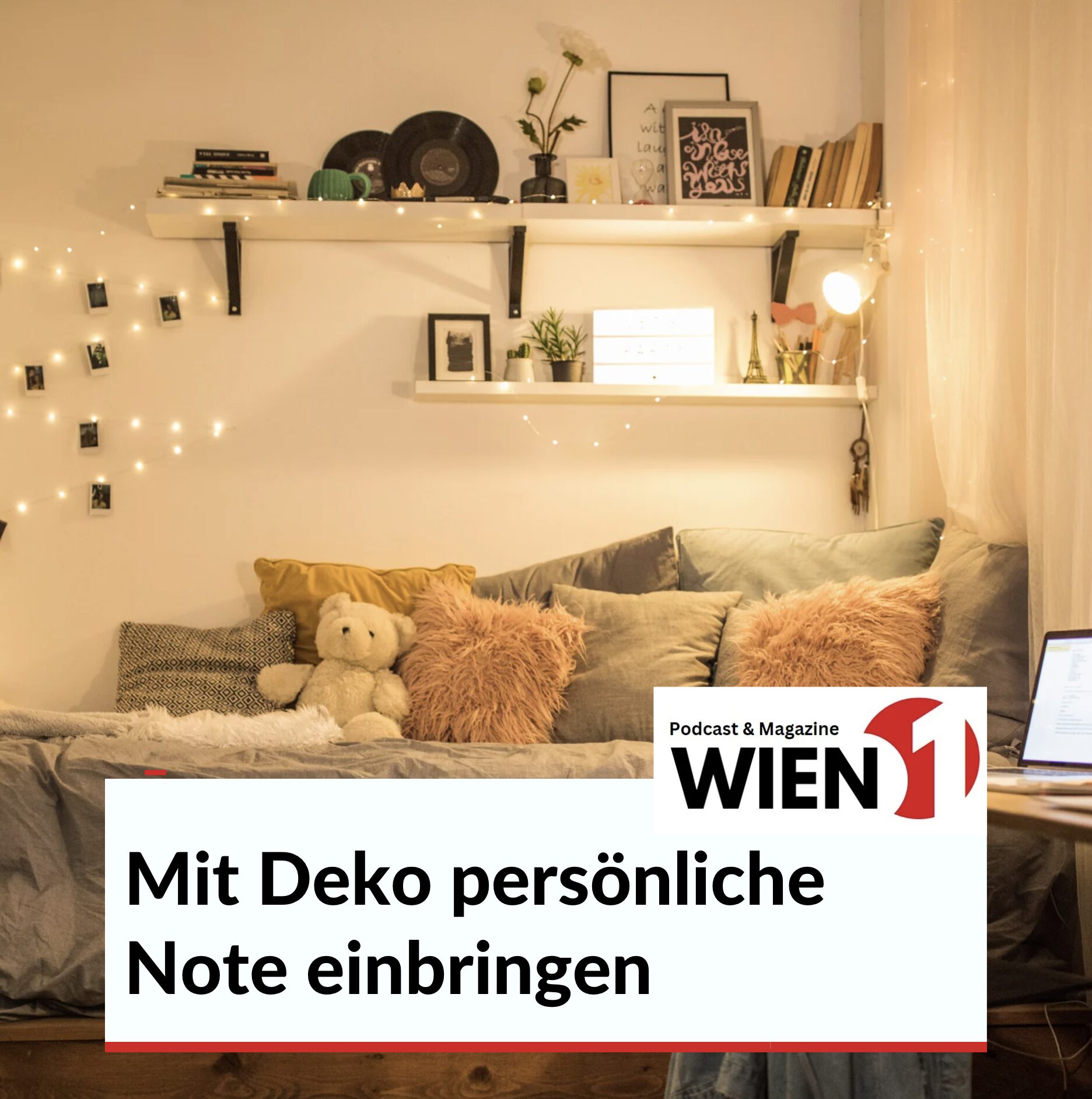 Kleines Jugendzimmer mit Dachschräge einrichten: Mit Deko persönliche Note einbringen