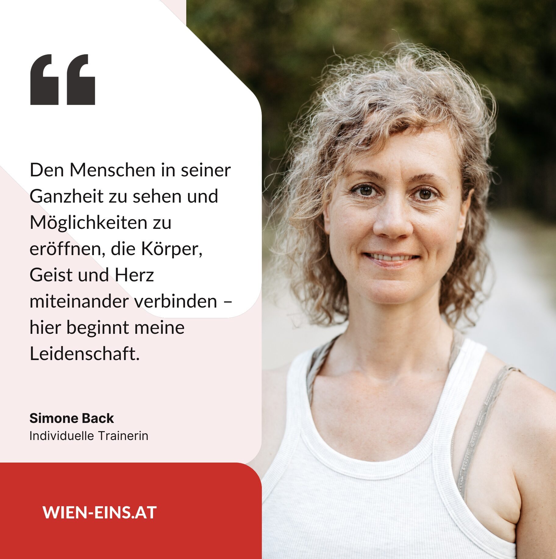 Simone Back individuelle Trainerin