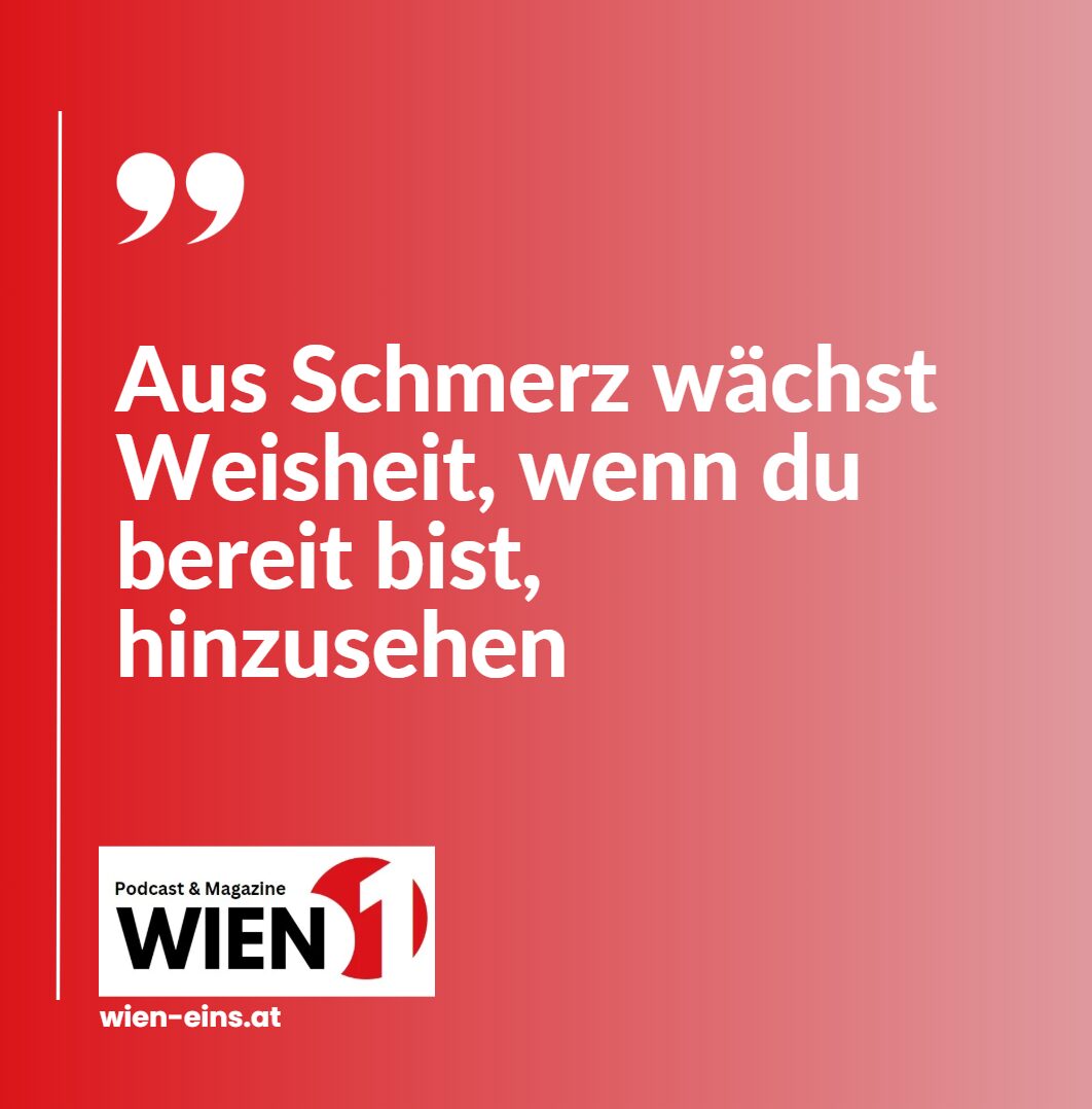 Aus Schmerz wächst Weisheit, wenn du bereit bist, hinzusehen. Aus Schmerz wächst Weisheit, wenn du bereit bist, hinzusehen.