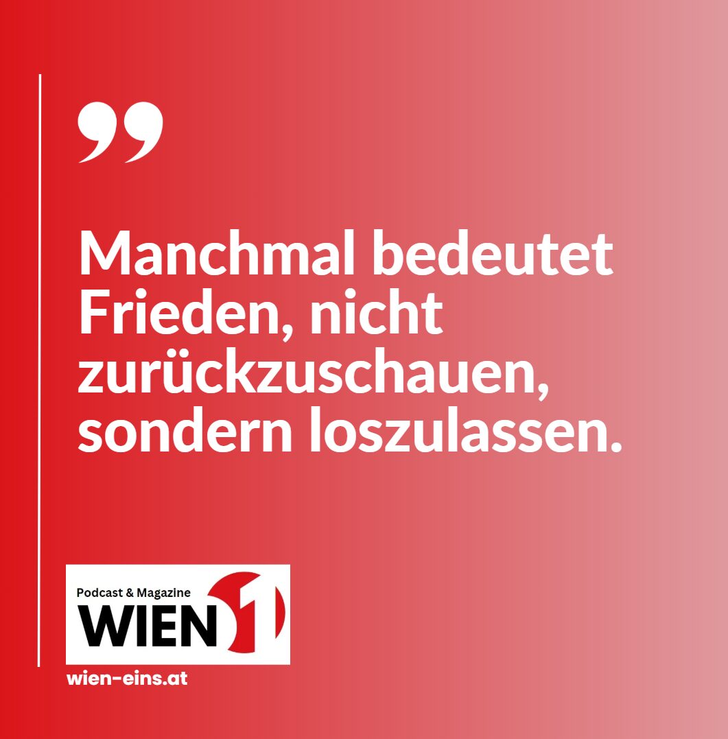 Manchmal bedeutet Frieden, nicht zurückzuschauen, sondern loszulassen. Manchmal bedeutet Frieden, nicht zurückzuschauen, sondern loszulassen.
