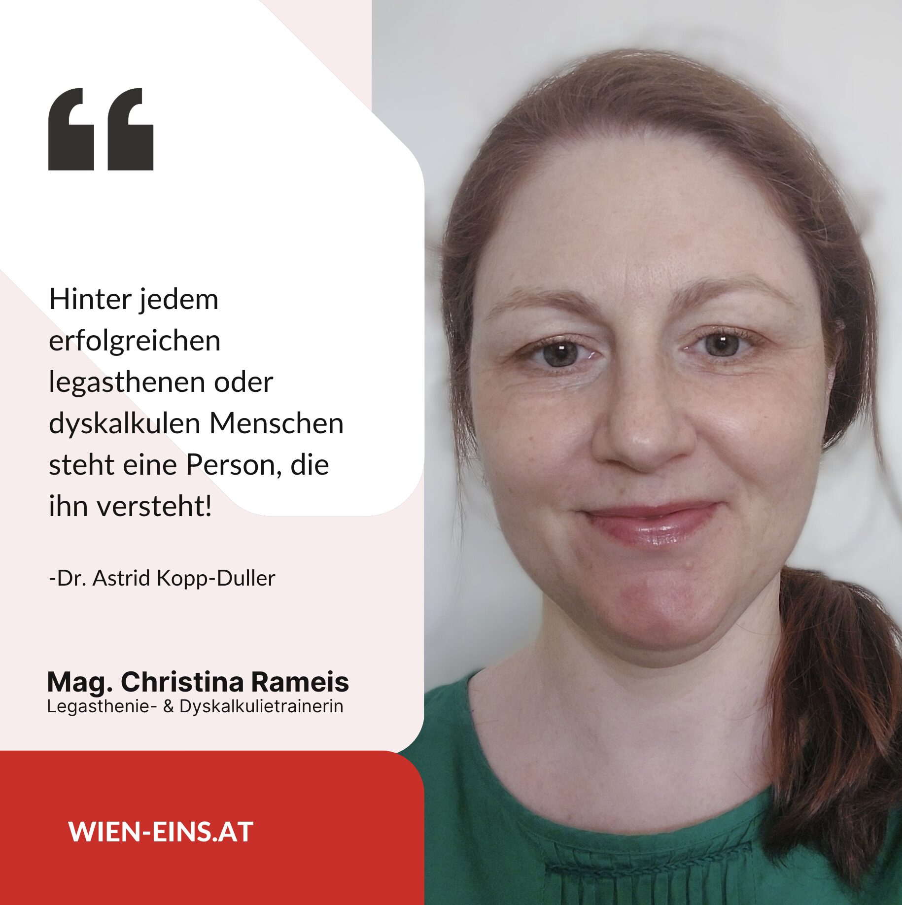 Mag. Christina Rameis Legasthenie- & Dyskalkulietrainerin