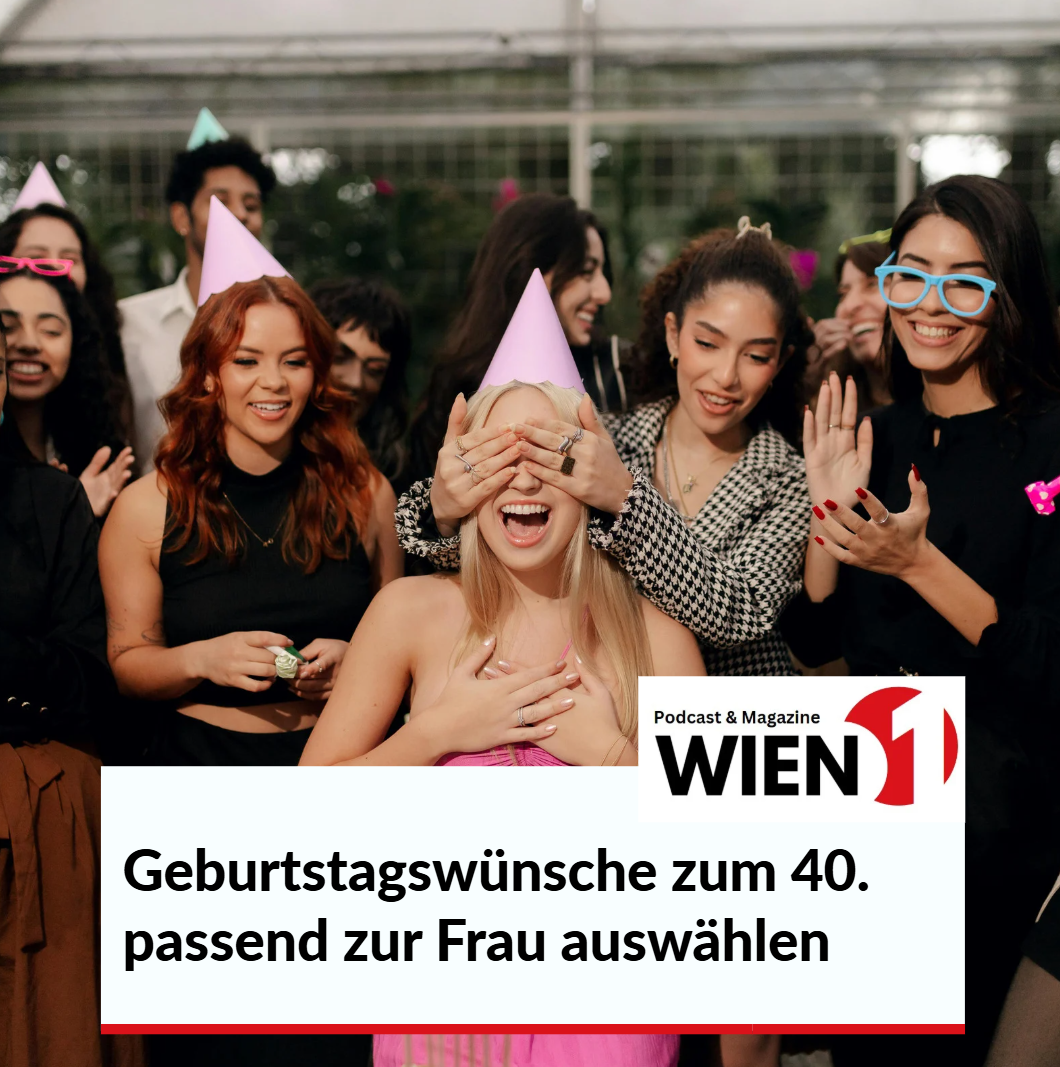 Geburtstagswünsche zum 40. passend zur Frau auswählen