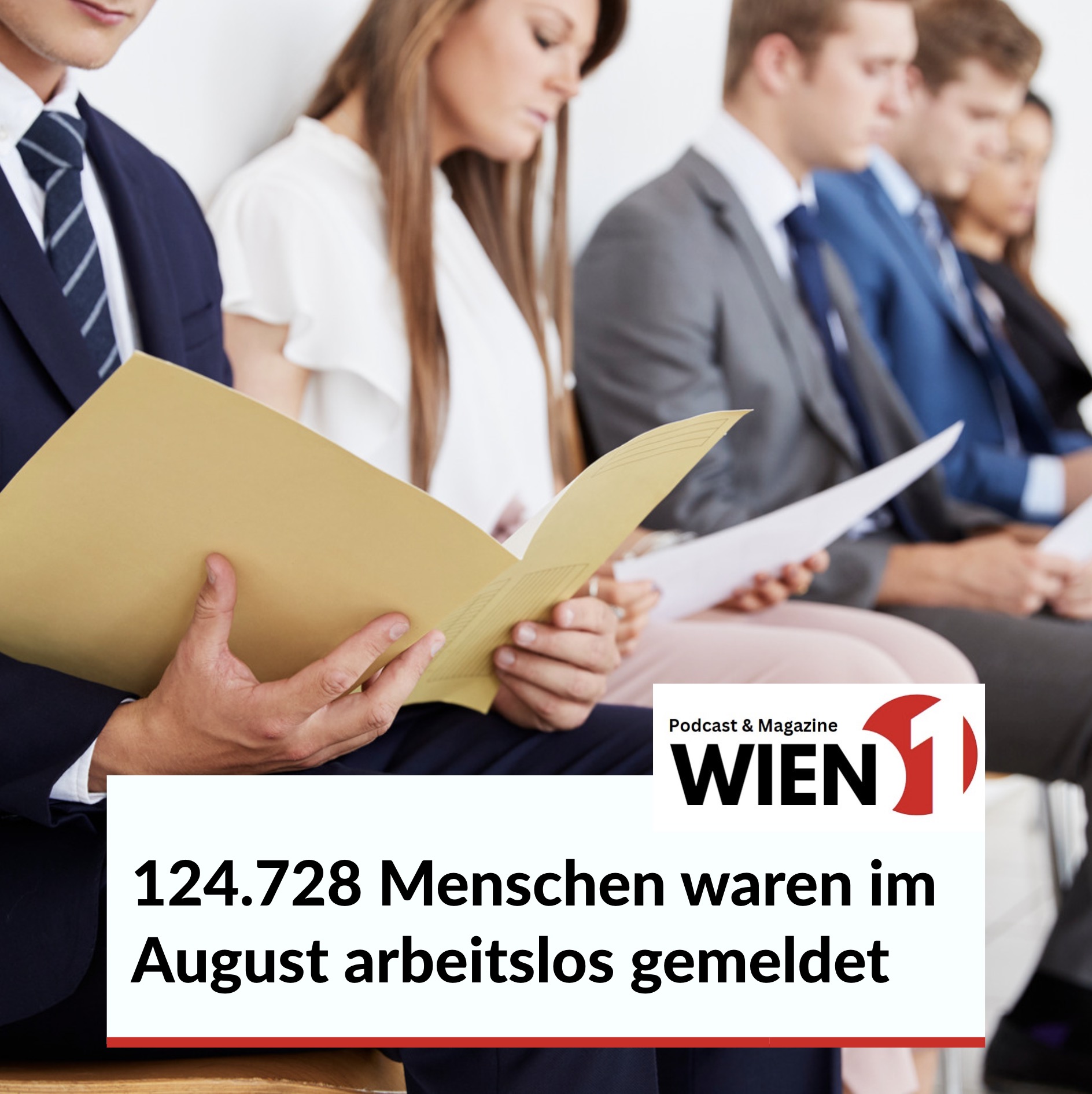 124.728 Menschen waren im August arbeitslos gemeldet 124.728 Menschen waren im August arbeitslos gemeldet