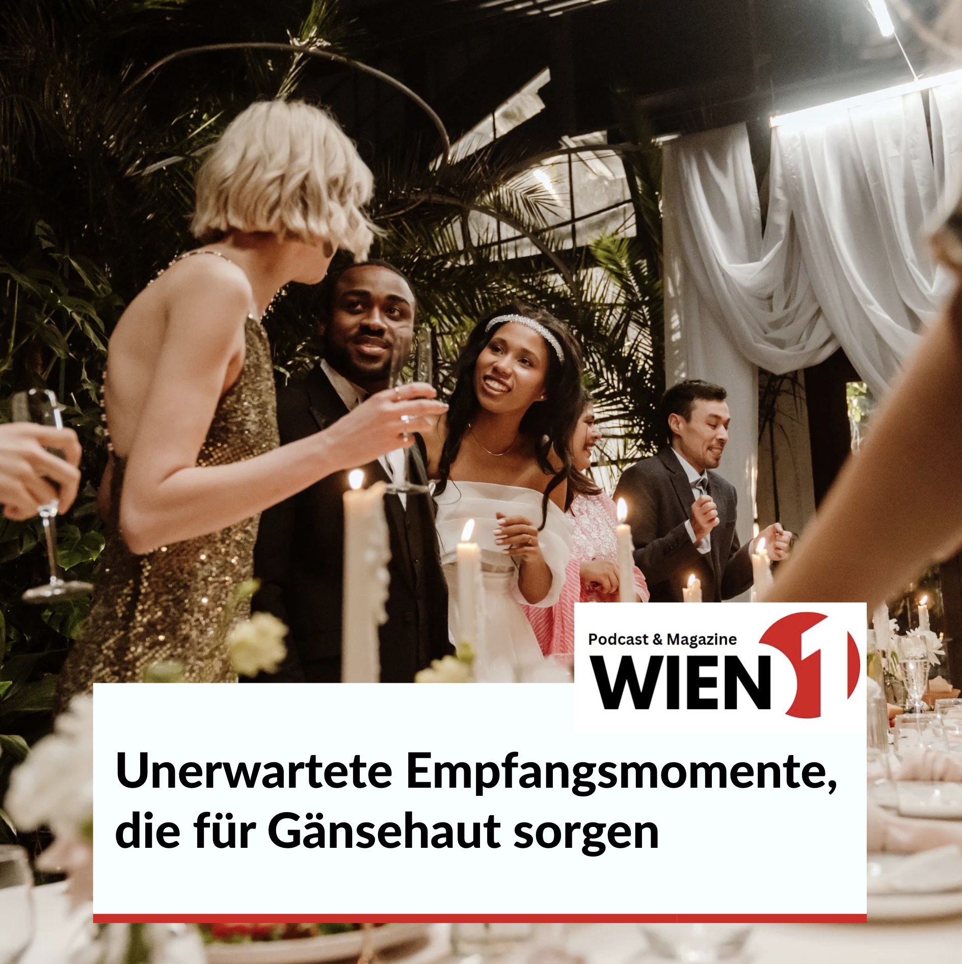 Unerwartete Empfangsmomente, die für Gänsehaut sorgen Unerwartete Empfangsmomente, die für Gänsehaut sorgen