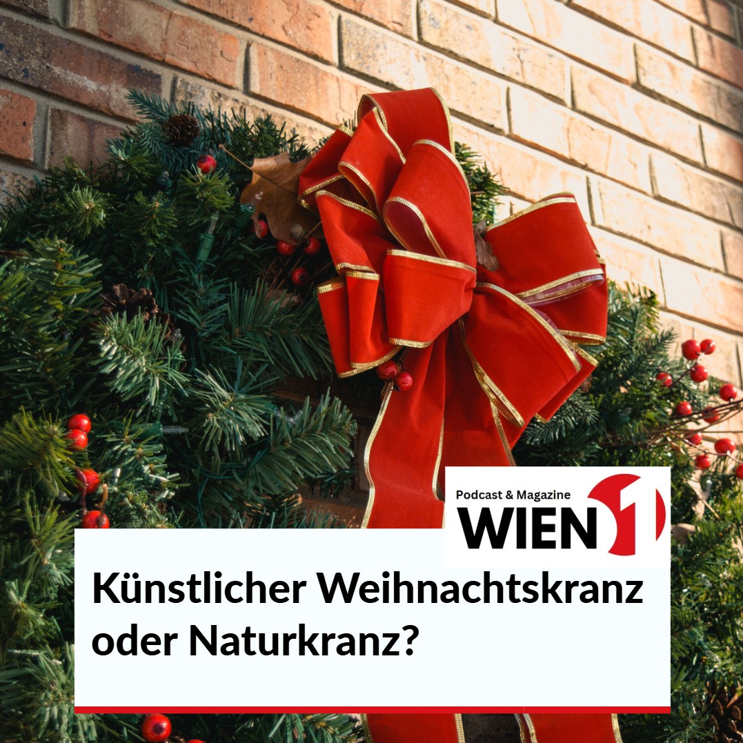 künstlicher weihnachtskranz oder natürlicher